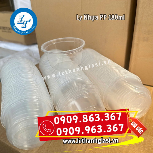 ly nhựa pp 180ml giá sỉ rẻ dễ xếp chồng ly nhựa pp 180ml giá sỉ rẻ dễ xếp chồng