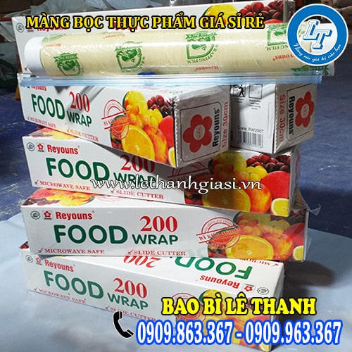 màng bọc thực phẩm food wrap giá sỉ rẻ màng bọc thực phẩm food wrap giá sỉ rẻ