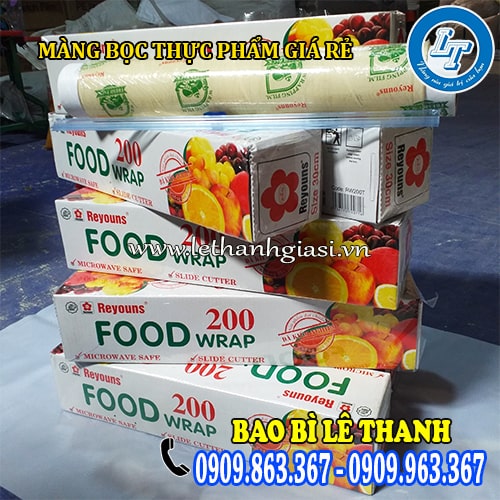 Màng bọc thực phẩm giá rẻ chính hãng Màng bọc thực phẩm giá rẻ chính hãng