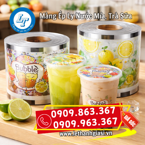 màng ép ly nước mía trà sữa sử dụng tiện lợi màng ép ly nước mía trà sữa sử dụng tiện lợi