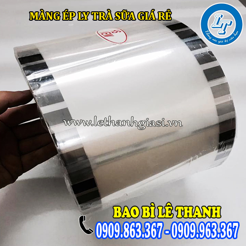 màng ép ly trà sữa dạng trơn màng ép ly trà sữa dạng trơn