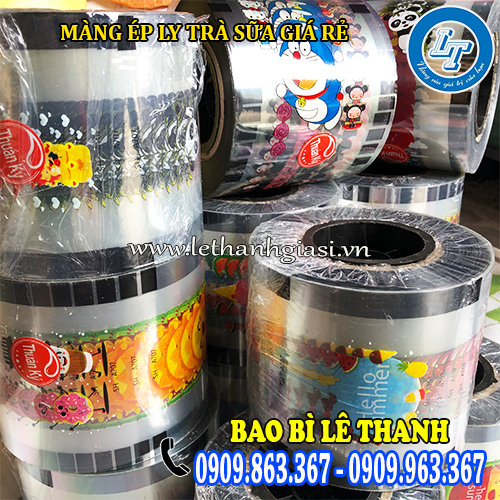 màng ép ly trà sữa giá rẻ nhiều họa tiết màng ép ly trà sữa giá rẻ nhiều họa tiết