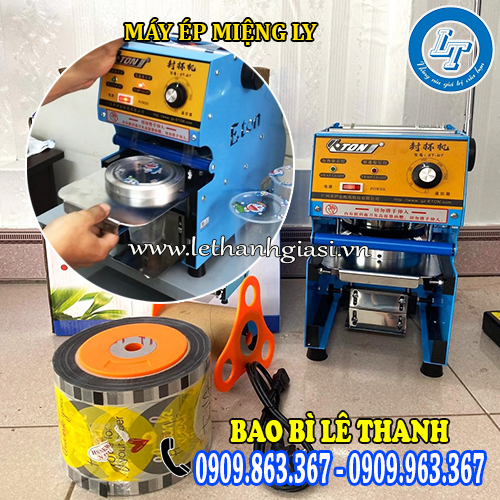 máy ép miệng ly giúp tiết kiệm thời gian đóng gói máy ép miệng ly giúp tiết kiệm thời gian đóng gói