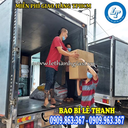 chính sách vận chuyển tại lê thanh miễn ship khi mua sỉ túi zip tại lê thanh