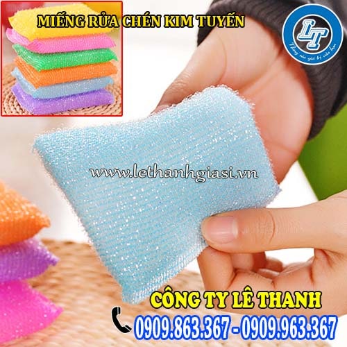miếng rửa chén kim tuyến mềm chống trầy xước miếng rửa chén kim tuyến mềm chống trầy xước