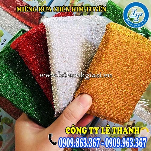 miếng rửa chén kim tuyến nhiều màu sắc miếng rửa chén kim tuyến nhiều màu sắc