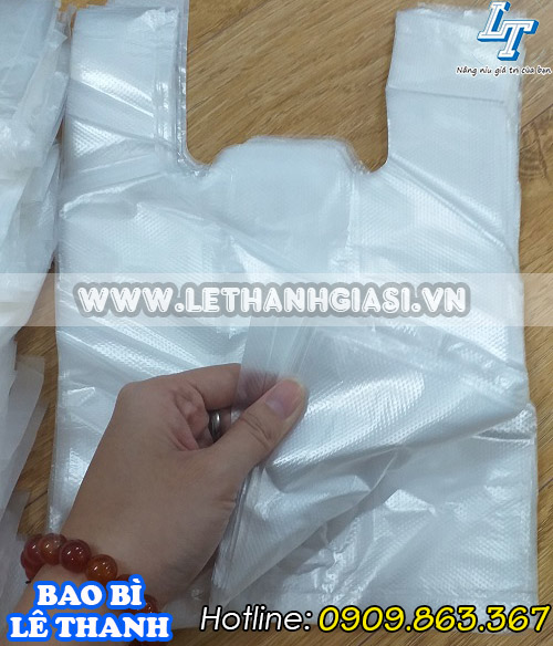 túi xốp 2 quai trắng gai túi xốp 2 quai trắng gai