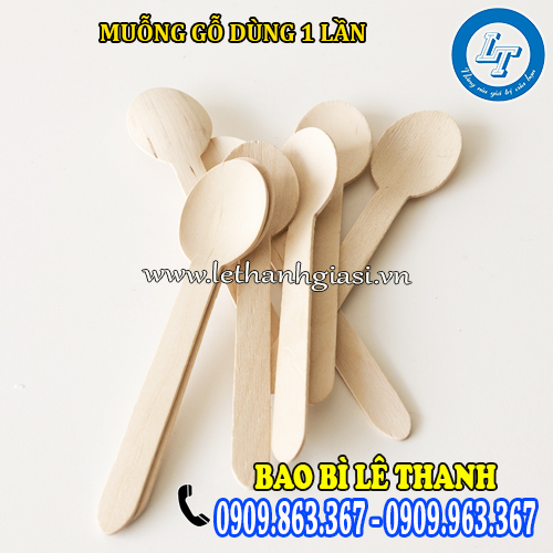 muỗng gỗ dùng 1 lần giá rẻ sử dụng tiện lợi muỗng gỗ dùng 1 lần giá rẻ sử dụng tiện lợi