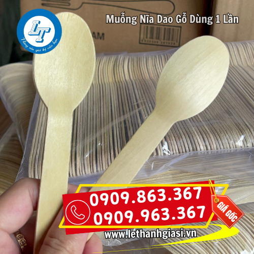 muỗng gỗ dùng 1 lần vừa tầm tay muỗng gỗ dùng 1 lần vừa tầm tay