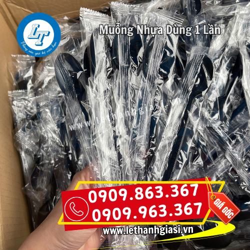 muỗng nhựa bọc màng giá sỉ hợp vệ sinh muỗng nhựa bọc màng giá sỉ hợp vệ sinh