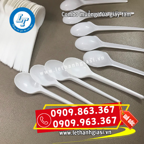 muỗng nhựa dùng 1 lần màu trắng muỗng nhựa dùng 1 lần màu trắng