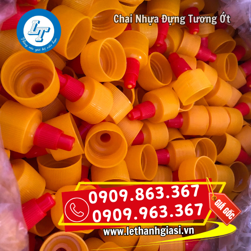 nắp đậy chai nhựa đựng tương ớt nắp đậy chai nhựa đựng tương ớt
