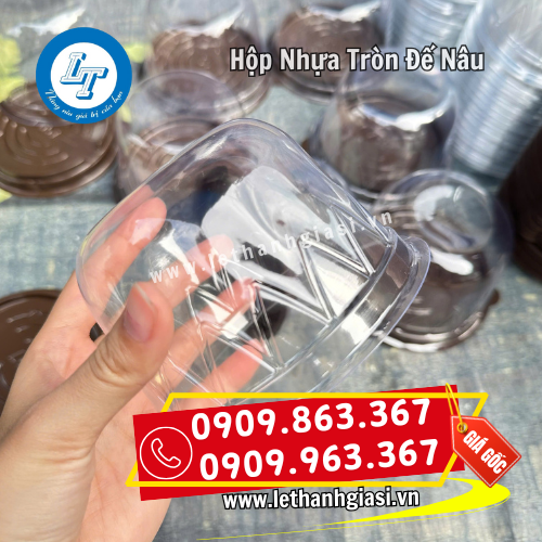 náp hộp nhựa đế nâu trong suốt náp hộp nhựa đế nâu trong suốt