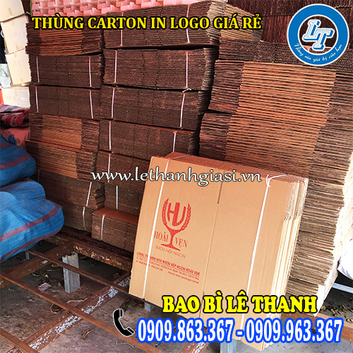 nhận sản xuất thùng carton in logo giá rẻ bỏ sỉ nhận sản xuất thùng carton in logo giá rẻ bỏ sỉ