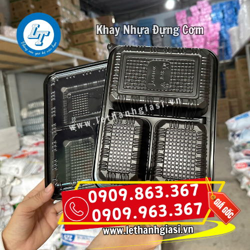 khay nhựa đựng cơm 3 ngăn 4 ngăn 5 ngăn giá sỉ sẵn kho khay nhựa đựng cơm 3 ngăn 4 ngăn 5 ngăn giá sỉ sẵn kho