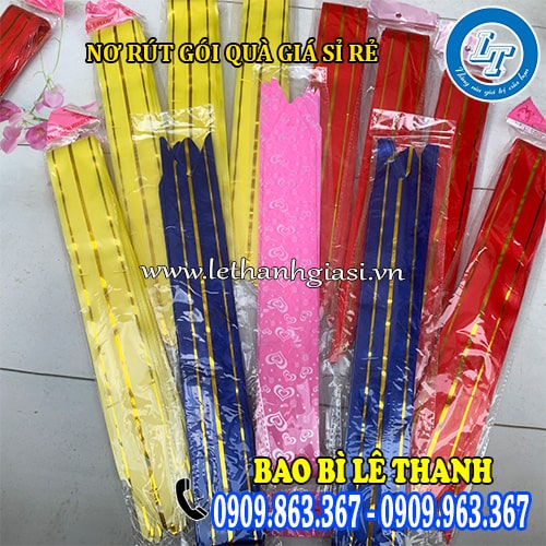 Nơ rút gói quà size lớn giá sỉ rẻ tốt nhất Nơ rút gói quà size lớn giá sỉ rẻ tốt nhất