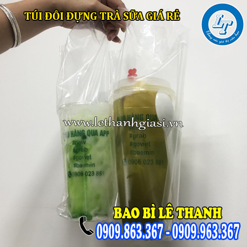 nơi bán túi đôi đựng trà sữa giá rẻ đựng ly nơi bán túi đôi đựng trà sữa giá rẻ đựng ly