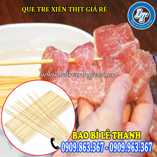 que tre đầu vát nhọn dễ dàng xiên thịt que tre đầu vát nhọn dễ dàng xiên thịt