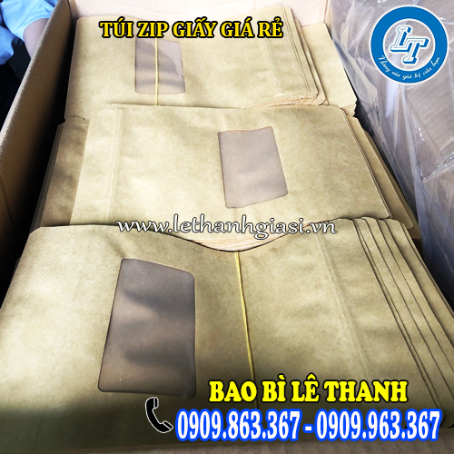 sỉ túi zip giấy đựng thực phẩm giá rẻ tận xưởng sỉ túi zip giấy đựng thực phẩm giá rẻ tận xưởng