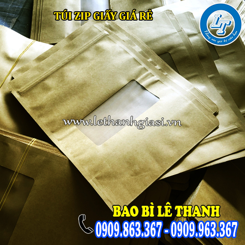 sỉ túi zip giấy đựng thực phẩm giá rẻ sẵn kho sỉ túi zip giấy đựng thực phẩm giá rẻ sẵn kho