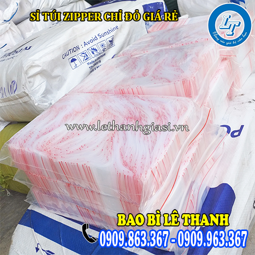 sỉ túi zipper chỉ đỏ giá rẻ tại xưởng sản xuất sỉ túi zipper chỉ đỏ giá rẻ tại xưởng sản xuất
