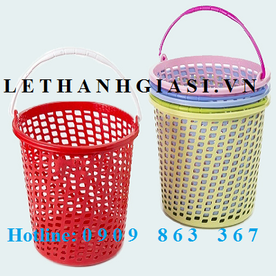 sọt rác tròn có quai sọt rác tròn có quai