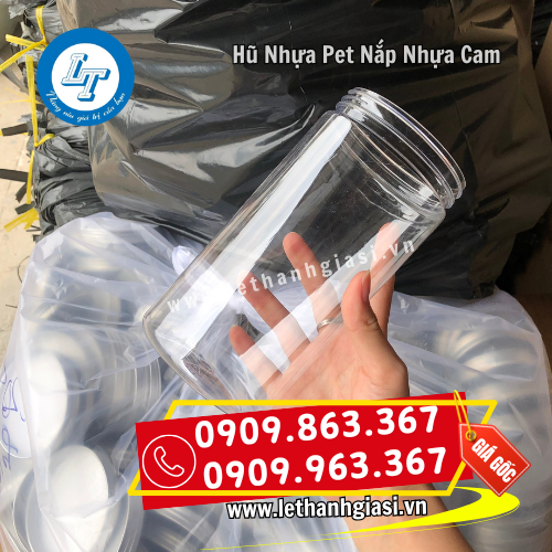 thân hũ nhựa pet nắp cam nhựa trong suốt thân hũ nhựa pet nắp cam nhựa trong suốt