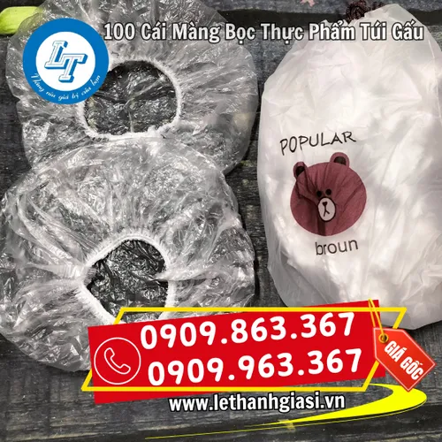 MÀNG BỌC THỰC PHẨM TÚI GẤU