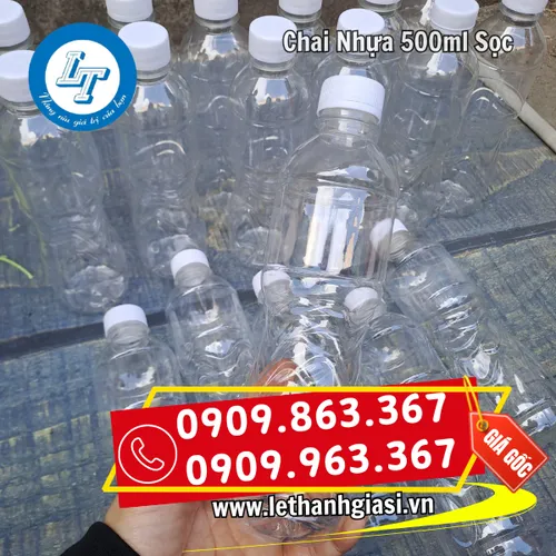 CHAI NHỰA 500ML SỌC