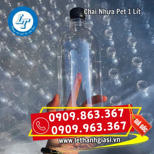 CHAI NHỰA PET 1 LÍT