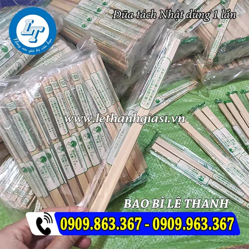 ĐŨA TÁCH NHẬT DÙNG 1 LẦN