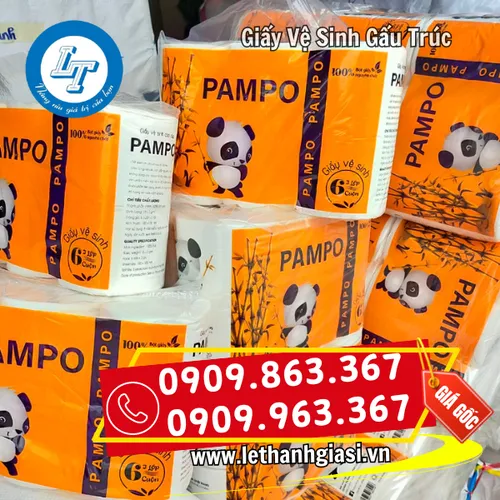 GIẤY VỆ SINH GẤU TRÚC