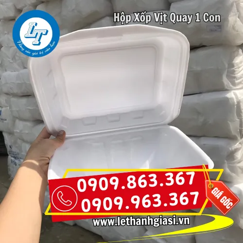 HỘP XỐP VỊT QUAY 1 CON