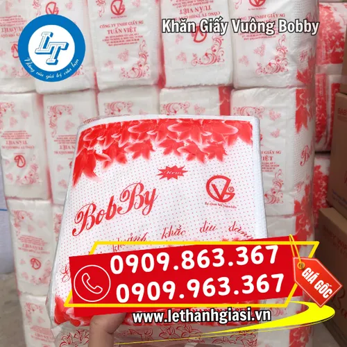 KHĂN GIẤY VUÔNG BOBBY