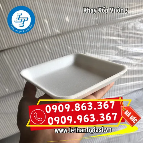 KHAY XỐP VUÔNG
