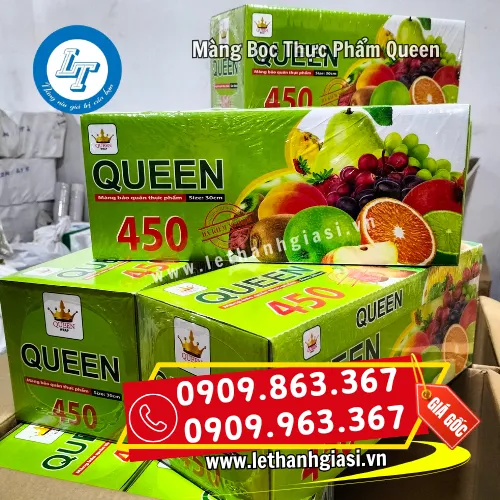 MÀNG BỌC THỰC PHẨM QUEEN 450
