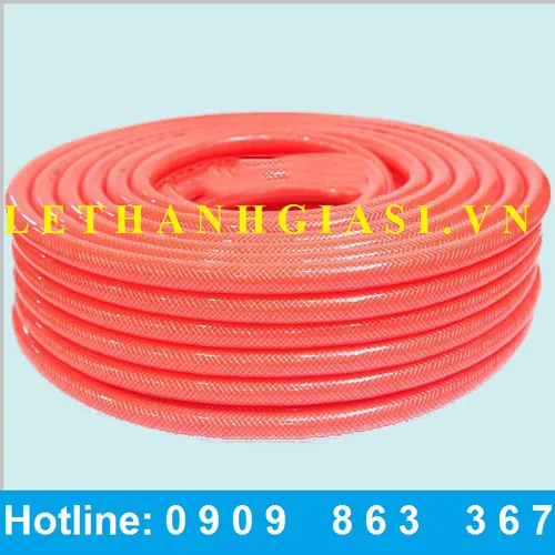 ỐNG NƯỚC LƯỚI DẺO NHỰA PVC MÀU CAM