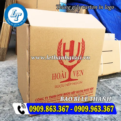 THÙNG CARTON IN LOGO