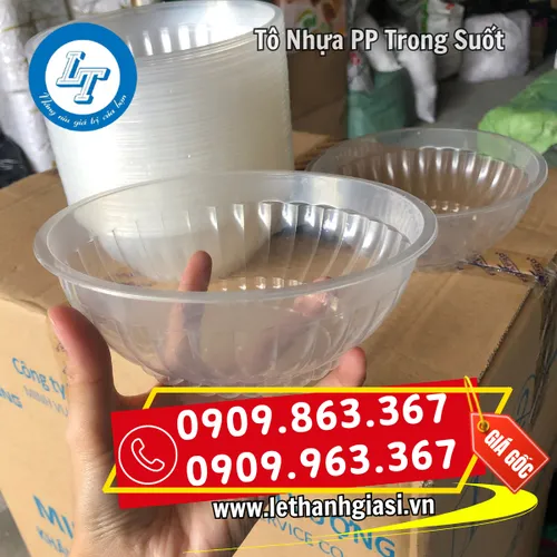 TÔ NHỰA PP TRONG SUỐT