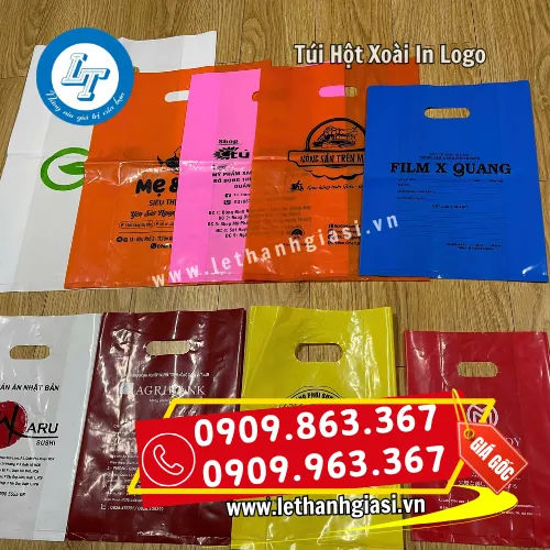 TÚI HỘT XOÀI IN LOGO THEO YÊU CẦU