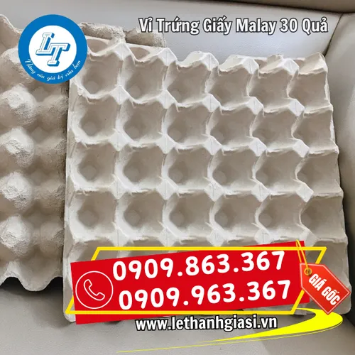 VỈ TRỨNG GIẤY MALAYSIA 30 QUẢ