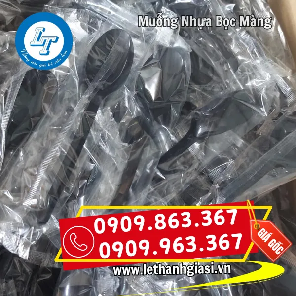 MUỖNG NHỰA BỌC MÀNG