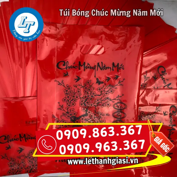 TÚI BÓNG CHÚC MỪNG NĂM MỚI