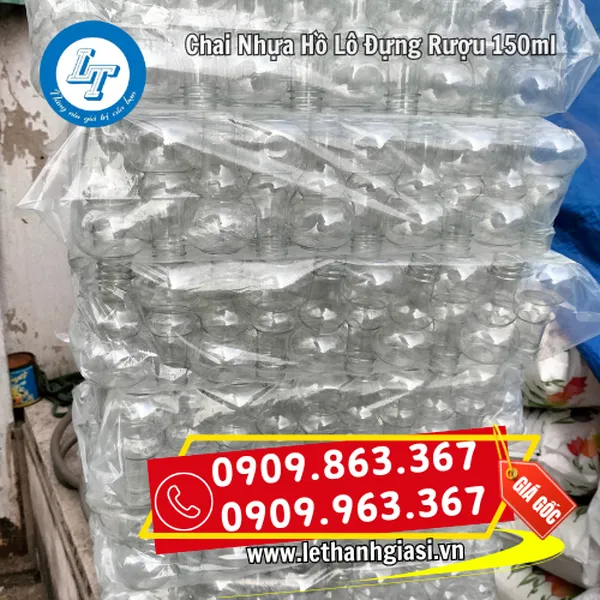 CHAI NHỰA HỒ LÔ ĐỰNG RƯỢU