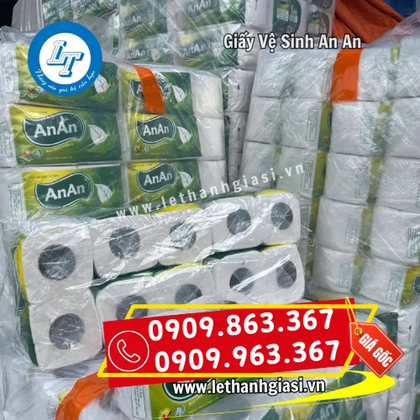 GIẤY VỆ SINH AN AN 10 CUỘN