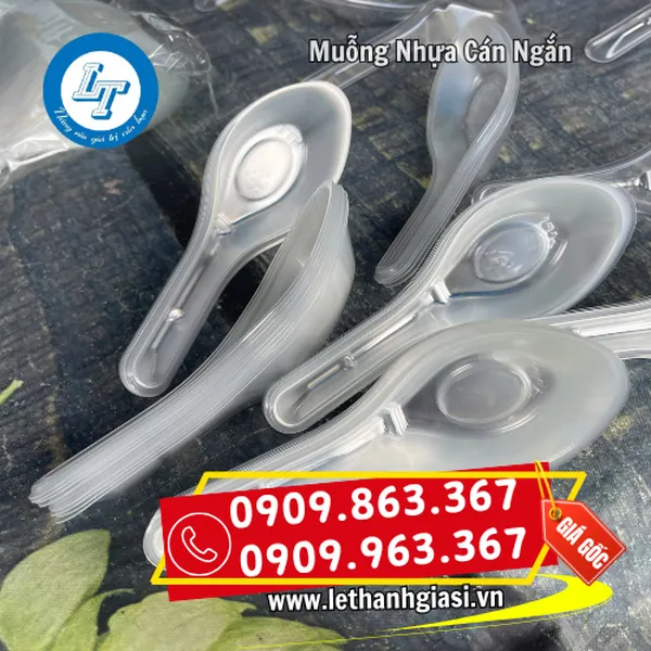 MUỖNG NHỰA CÁN NGẮN