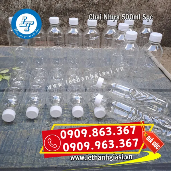 CHAI NHỰA 500ML SỌC