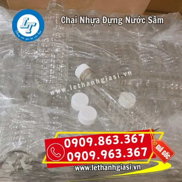 CHAI NHỰA ĐỰNG NƯỚC SÂM 