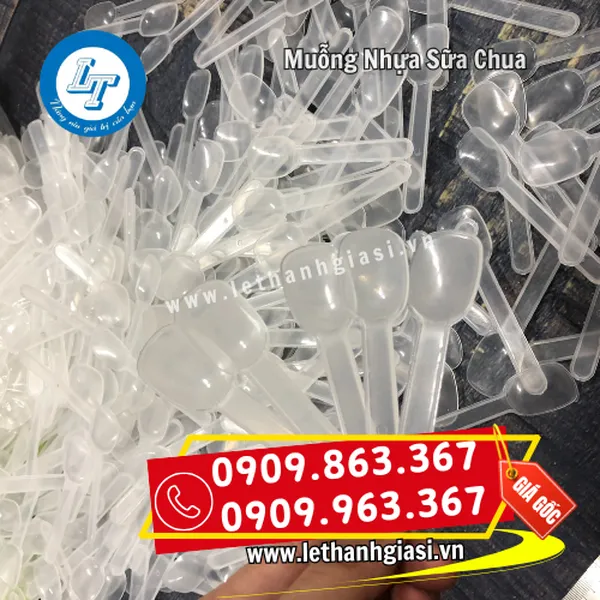 MUỖNG NHỰA SỮA CHUA