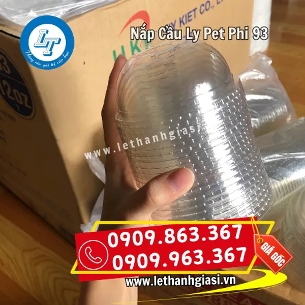 NẮP CẦU LY PET PHI 93